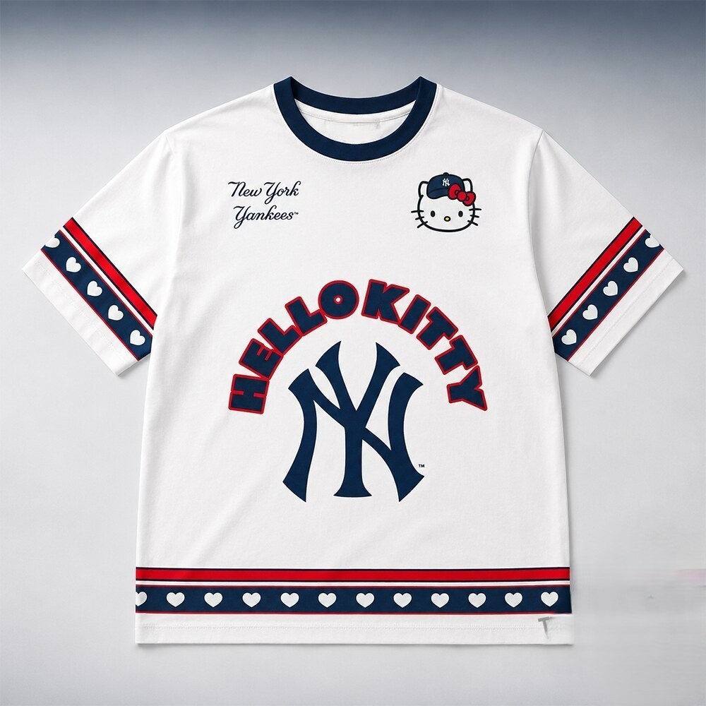 HOT NEW ITEM New York Baseball Inspired Cat Bow Shirt August 22 Stadium Fan Tee