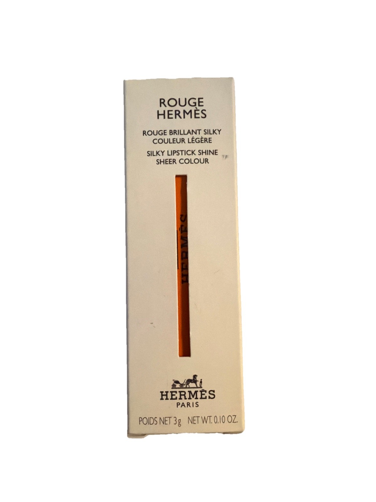 Hermes Rouge Hermes Silky Lipstick Shine in Beige Midi 12 Brillant FULL SIZE NEW