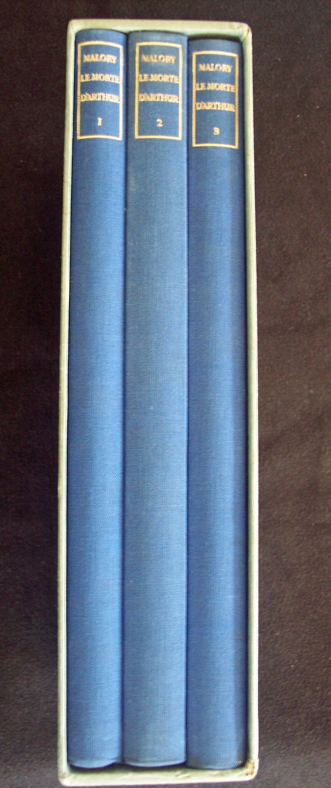 Limited Editions Club - Le Morte D\'Arthur - Thomas Malory 3V Set 1936 Limited Editions Club - Le Morte D\'Arthur - Thomas Malory 3V Set 1936