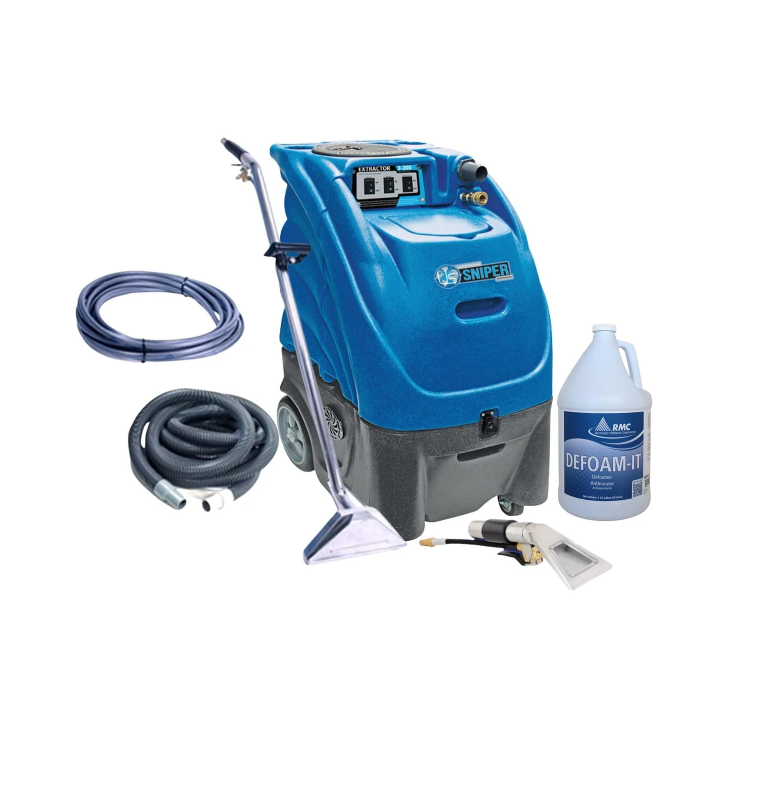 TTS Bundle: Sandia 80-2500-H 2 Stage Vacuum Motor Extractor w/Heater Plus 10-076 TTS Bundle: Sandia 80-2500-H 2 Stage Vacuum Motor Extractor w/Heater Plus 10-076