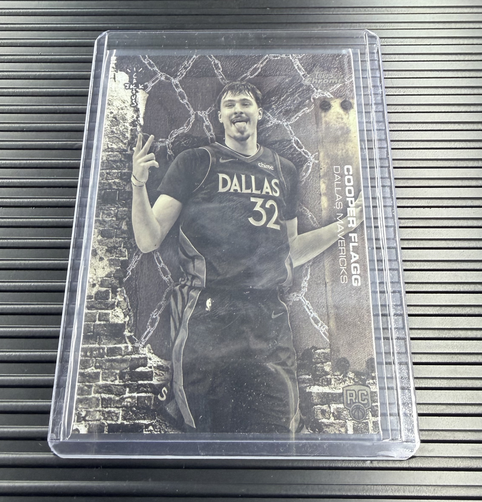 2025-26 Topps Chrome Cactus Jack Cooper Flagg #61 Rookie Dallas Mavericks RC 2025-26 Topps Chrome Cactus Jack Cooper Flagg #61 Rookie Dallas Mavericks RC