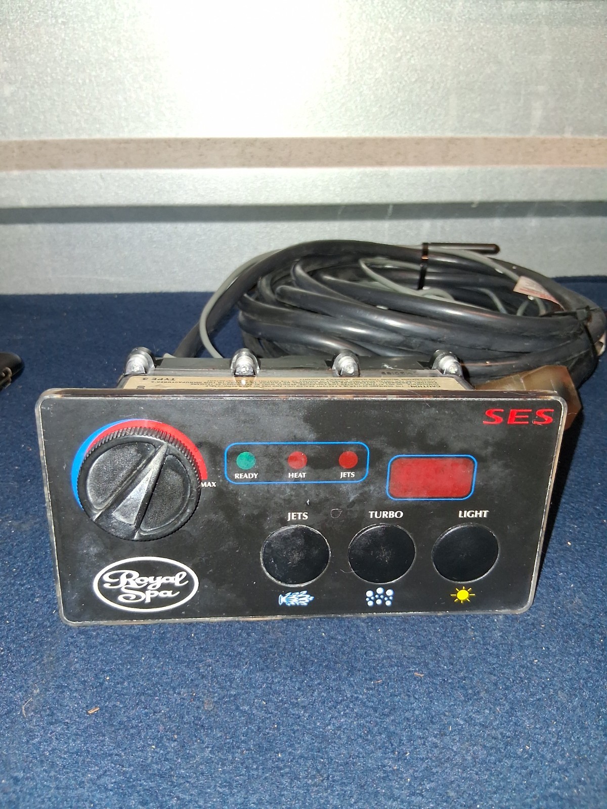 Royal Spa SES 4000 Control Panel Royal Spa SES 4000 Control Panel