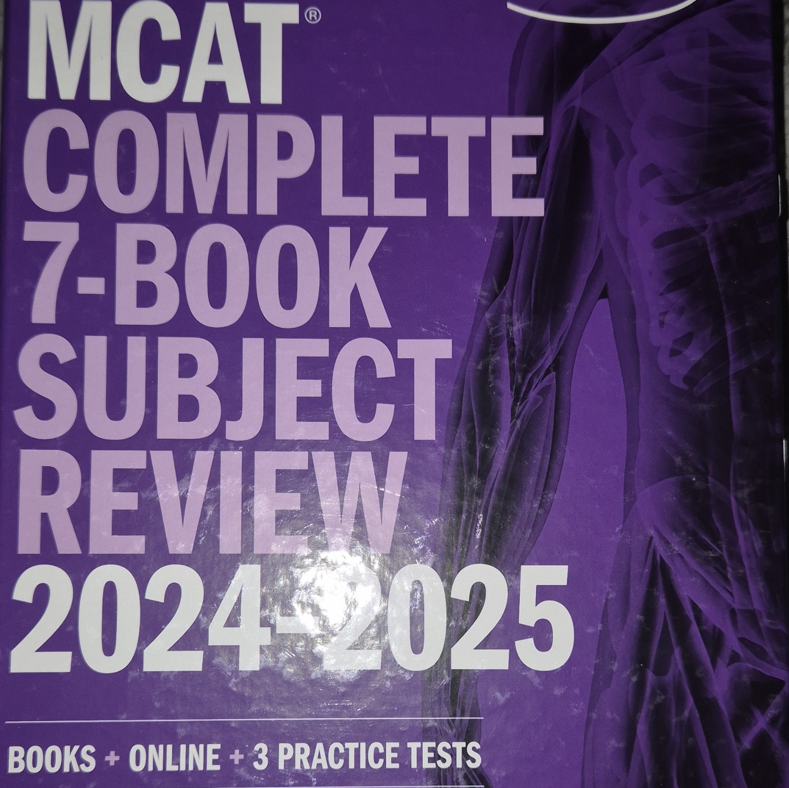 Kaplan MCAT Review 2024-2025 Complete 7-Book Box Set Biology Chemistry Physics