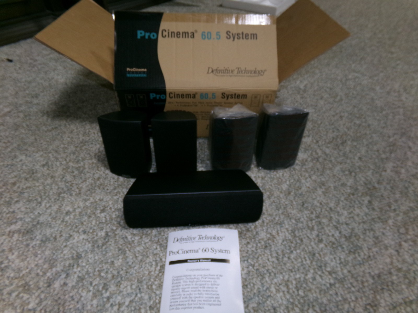 Definitive Technology ProMonitor 60 Speakers - Sound Great Definitive Technology ProMonitor 60 Speakers - Sound Great