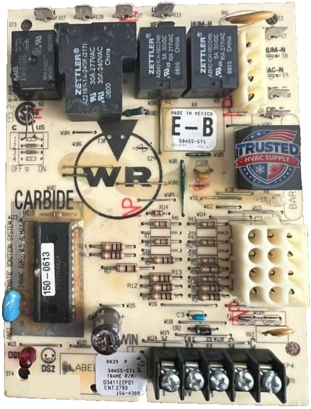 50A55-571 OEM PART GUARANTEED WORKING w/ NEW MOUNT PEGS Control Board D341122P01