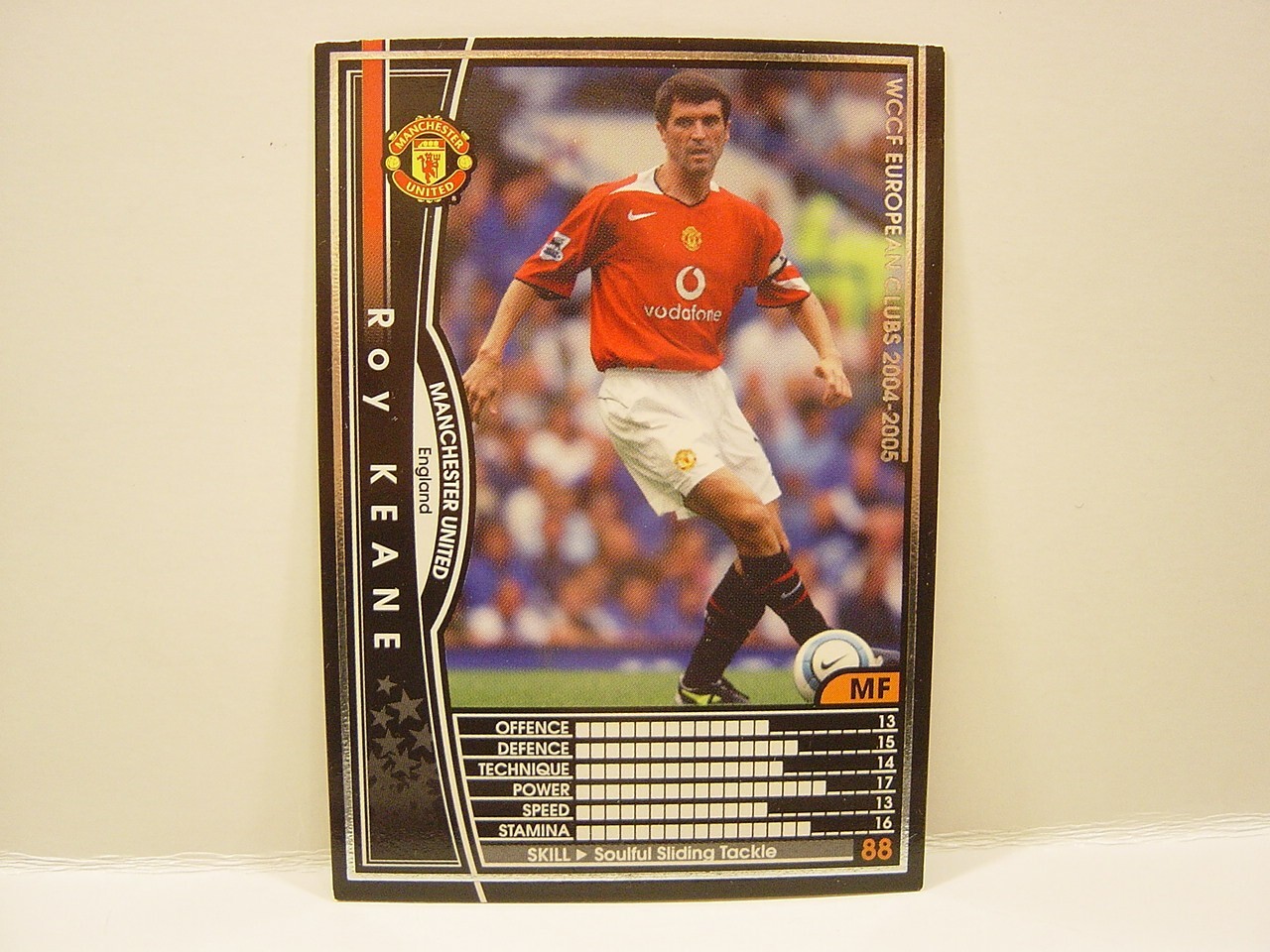 Panini WCCF 2004-05 Roy Keane 1971 Ireland　No.16 Manchester United  England #058