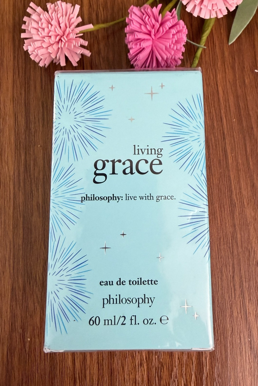 PHILOSOPHY Living Grace Eau de Toilette 2 fl.oz/60ml  NEW Sealed