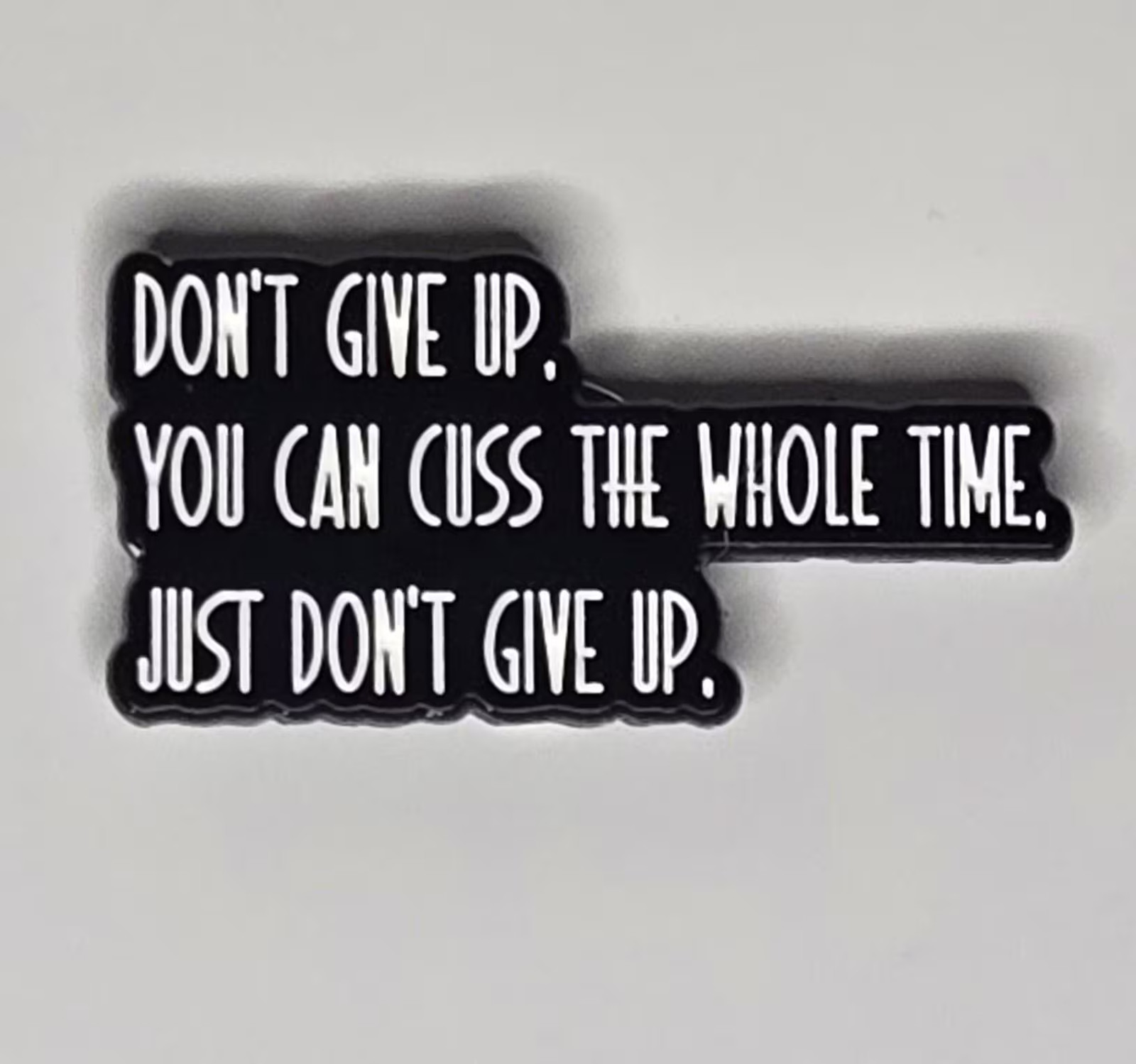 Don\'t Give Up Needle Minder | Funny Motivational Gift | Snarky Embroidery Don\'t Give Up Needle Minder | Funny Motivational Gift | Snarky Embroidery