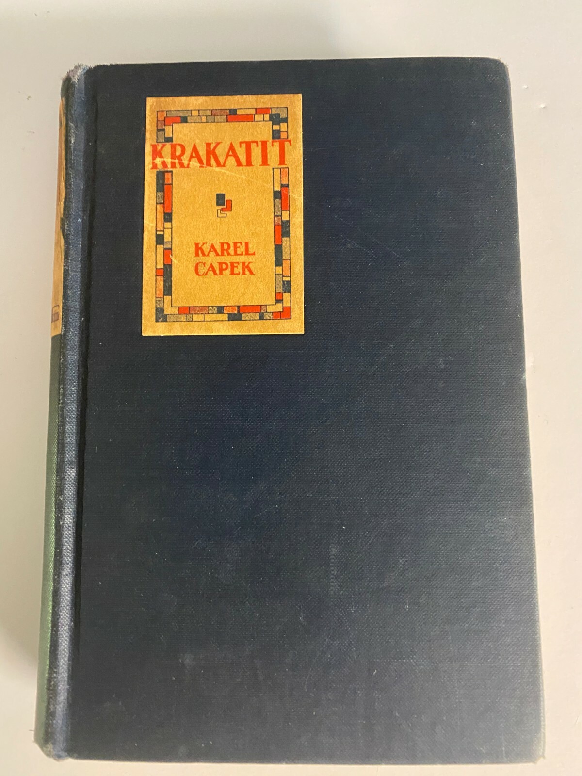 Karel Capek | Krakatit | 1st HB