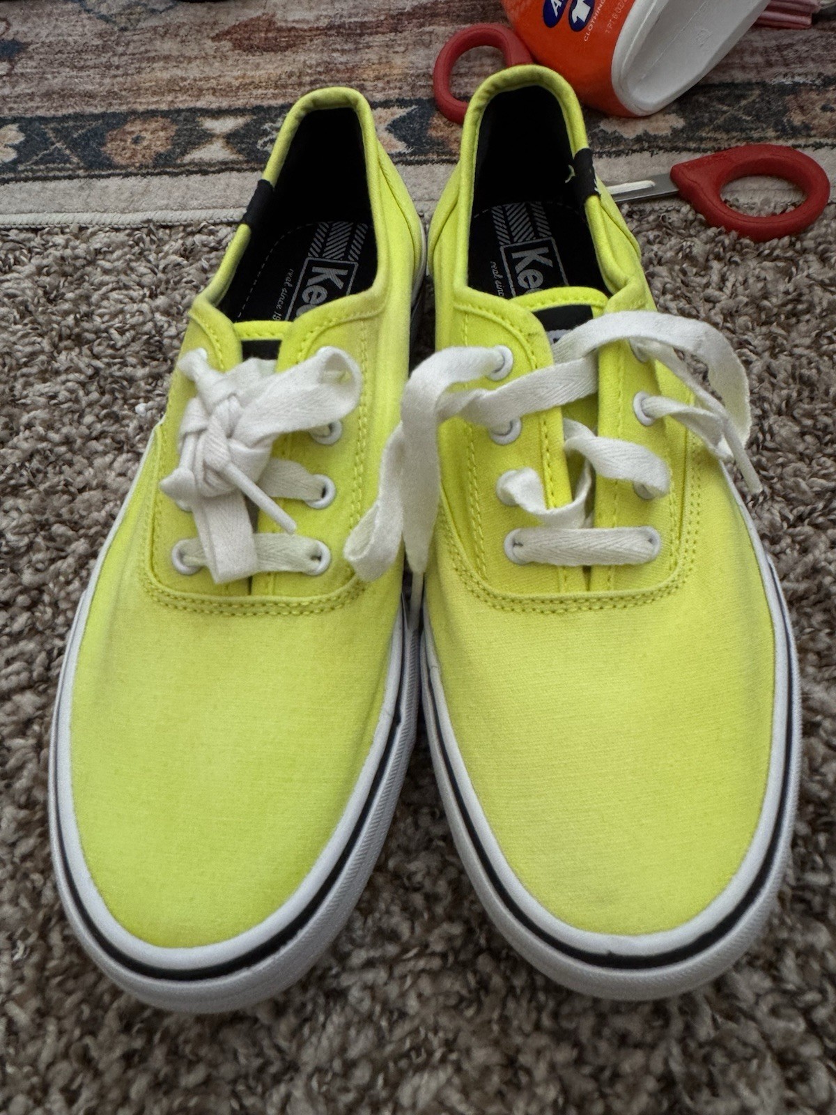 Keds Women’s Neon Yellow Sneakers Size 7