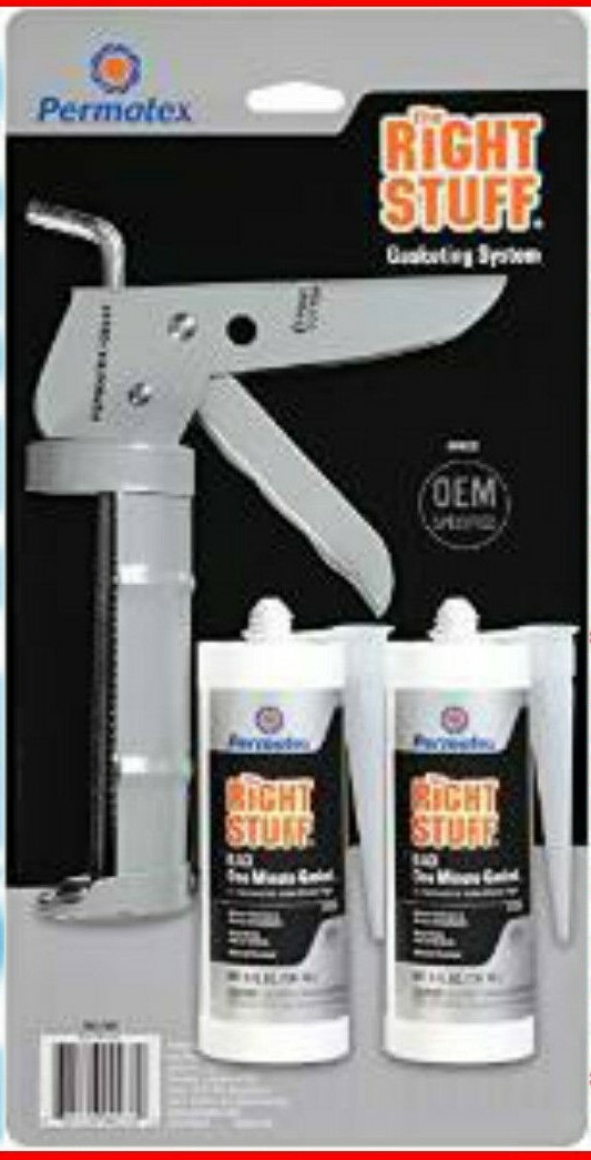 3-DAY SALE Permatex PMX-99070 Right Stuff Gasket Maker includes Caulking Gun 3-DAY SALE Permatex PMX-99070 Right Stuff Gasket Maker includes Caulking Gun