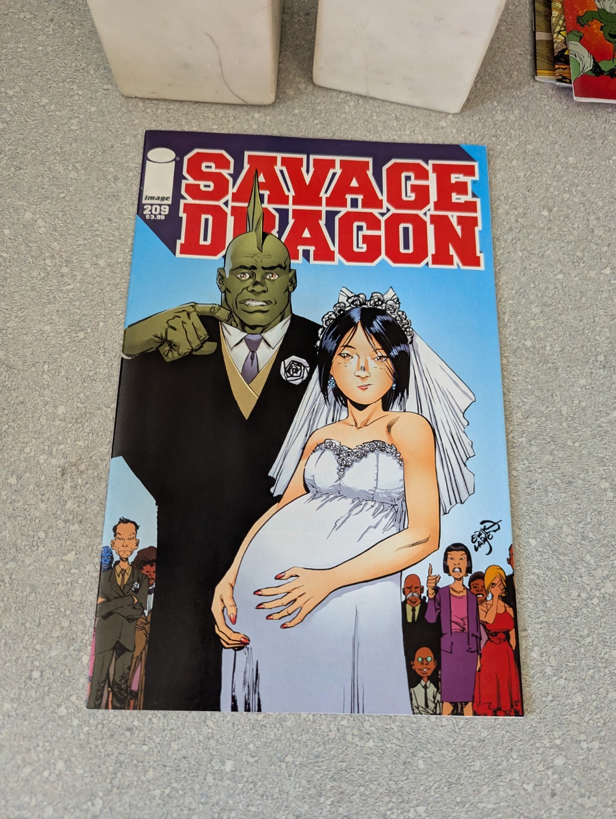 Savage Dragon #209 - Image Comic Book Erik Larsen Low Print Run Savage Dragon #209 - Image Comic Book Erik Larsen Low Print Run
