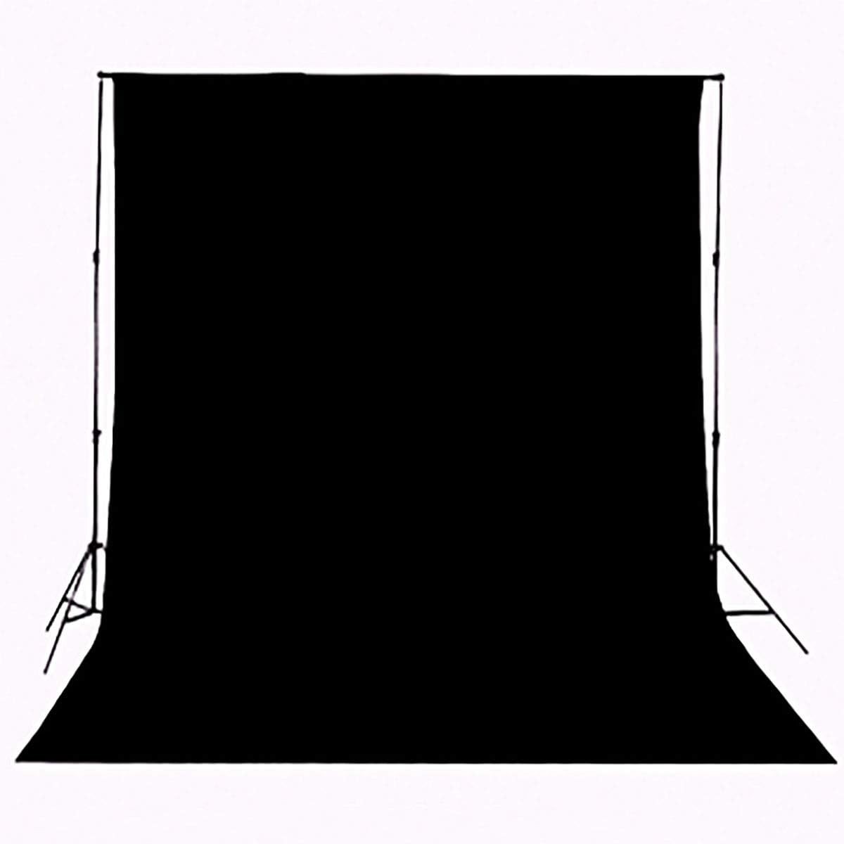 Black Photography Backdrop 5x7ft Fabric Background Photo Video Studio Black Photography Backdrop 5x7ft Fabric Background Photo Video Studio