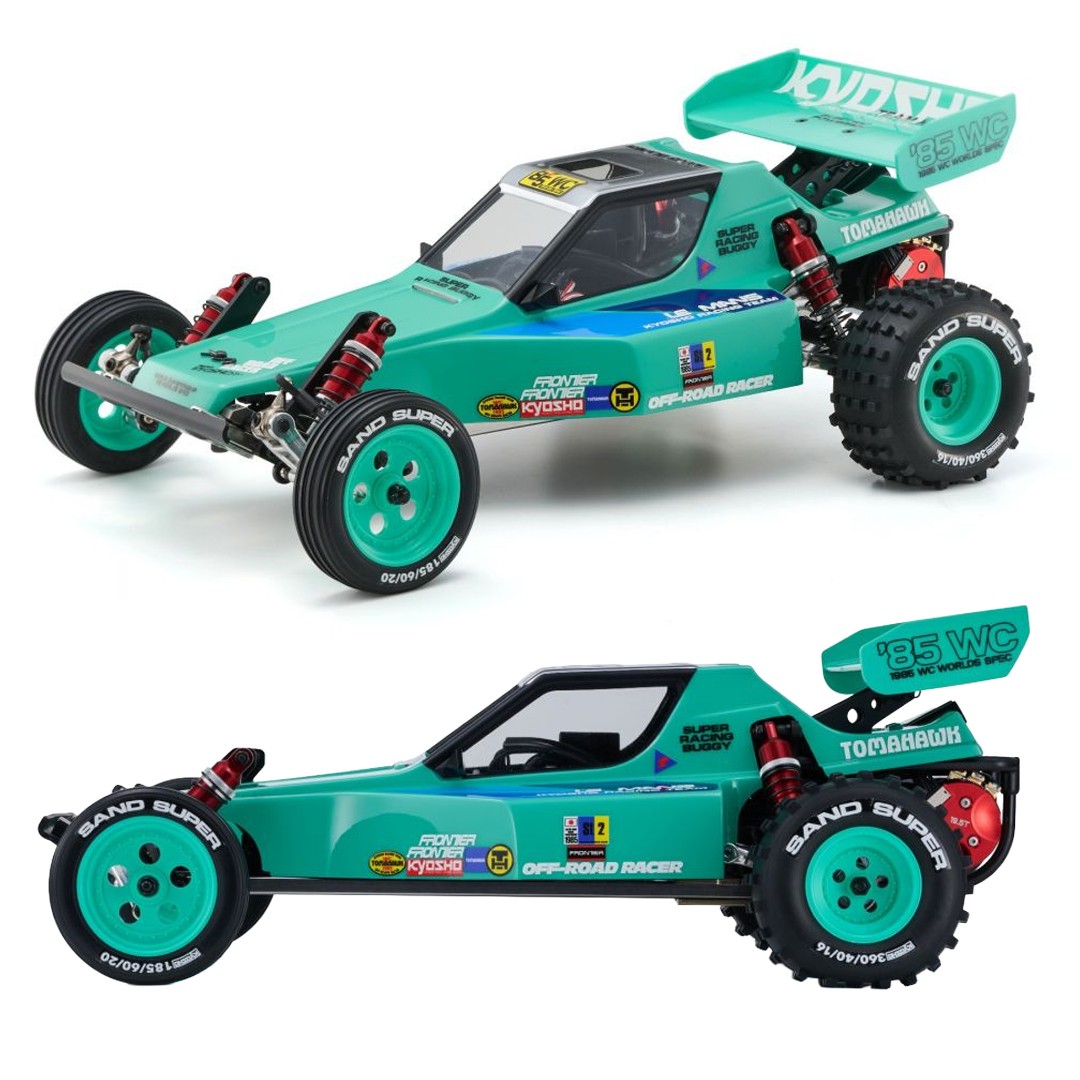 Kyosho 30646 1/10 RC 2WD Racing Buggy 'TOMAHAWK '85 WC Worlds Spec Kit