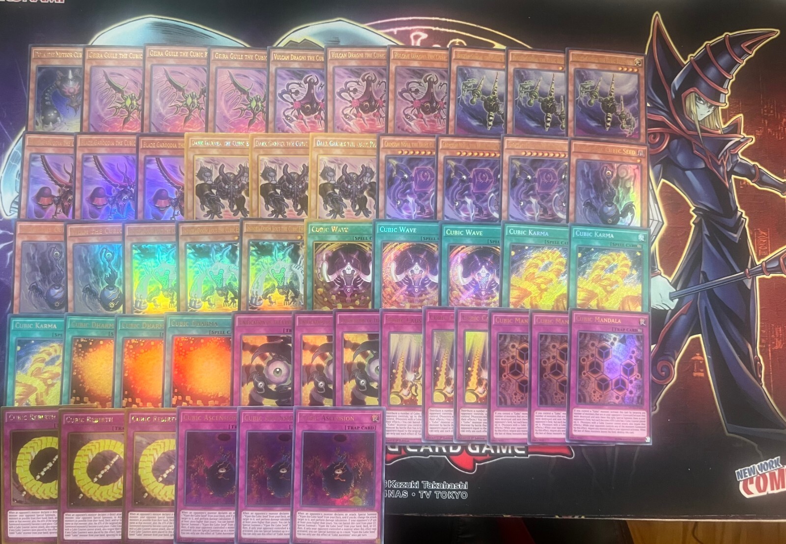 Diva Aigami Cubic Deck Vessel Seed Garnex Behemoth King Karma Wave Yugioh Diva Aigami Cubic Deck Vessel Seed Garnex Behemoth King Karma Wave Yugioh