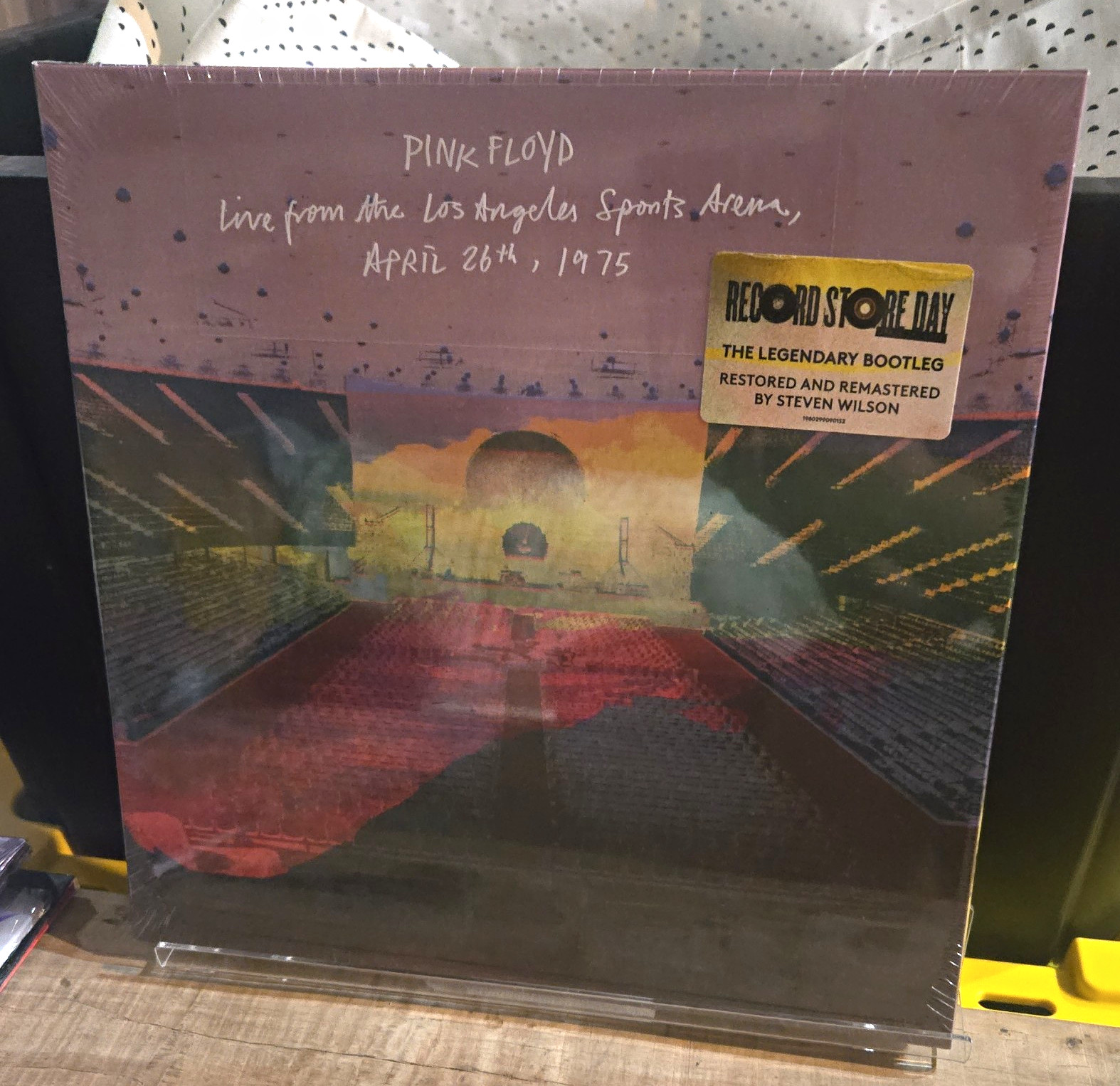 Pink Floyd Live from the Los Angeles Sports Arena 1975 Record Store Day LP