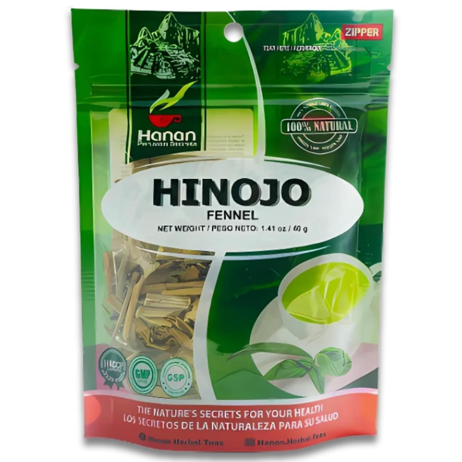 Hinojo 100% Natural Fennel 1.41oz / 40g - Aids Stomach Discomfort from Peru