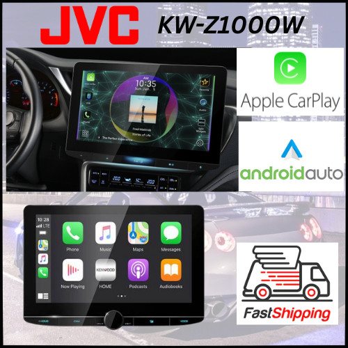 JVC KW-Z1000W  / Floating Radio Digital Media Receiver featuring 10.1\
