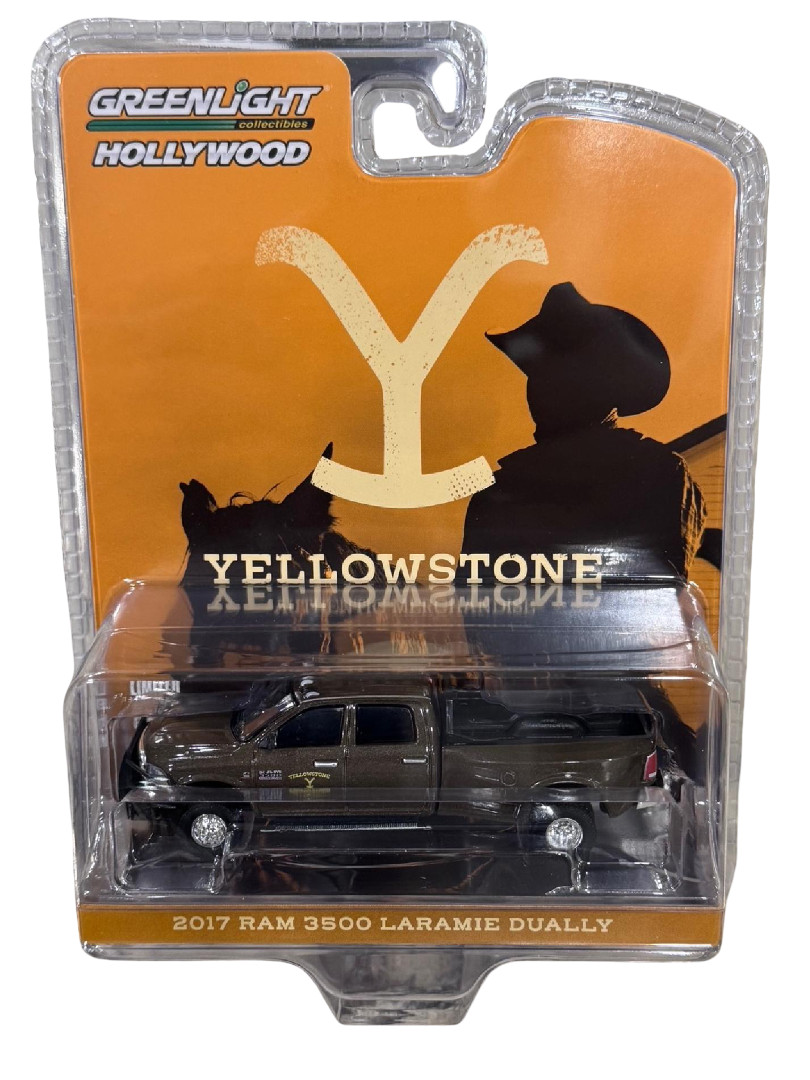 Greenlight Yellowstone John Dutton’s 2017 Ram 3500 Laramie Dually 1/64 Greenlight Yellowstone John Dutton’s 2017 Ram 3500 Laramie Dually 1/64