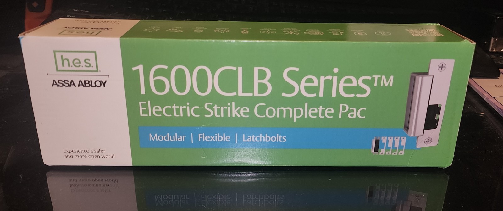 h.e.s. ASSA ABLOY 1600CLB Series Electric Strike Complete Pac