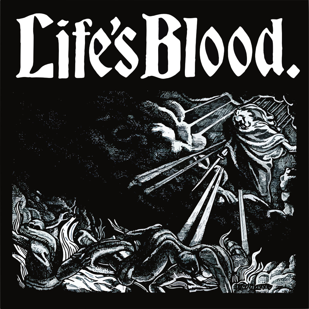 Life's Blood Hardcore Punk Sticker L005S