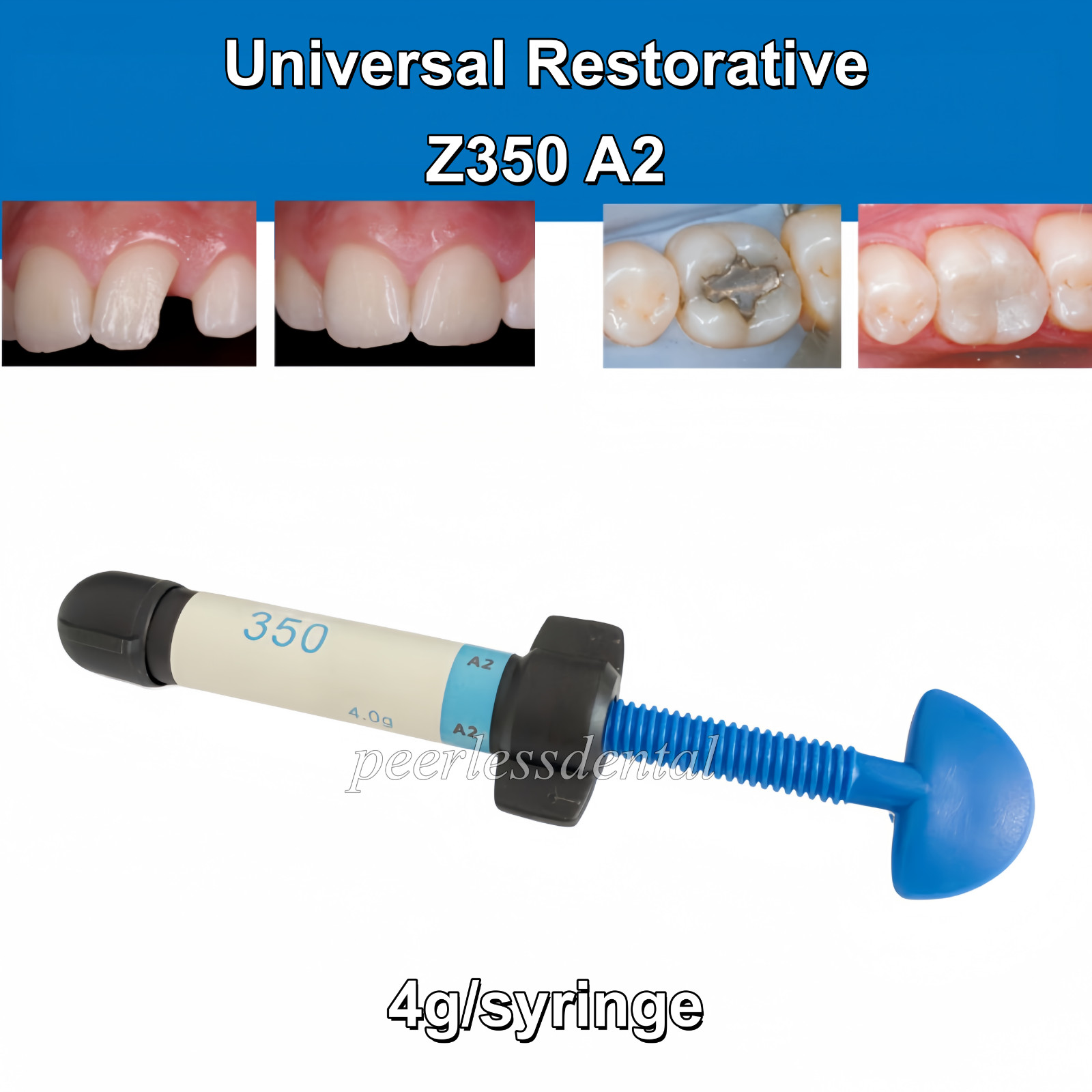 Dental Z350 Universal Restorative Resin Composite Syringe Body Shade Refill A2