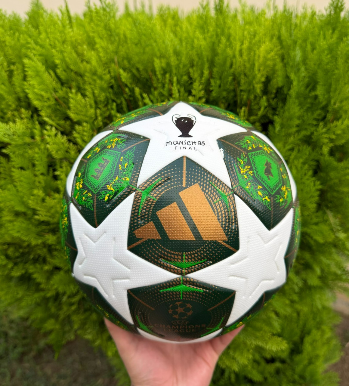 Adidas UEFA Champions League Munich 25 Final Pro Match Soccer Ball Size 5 NEW
