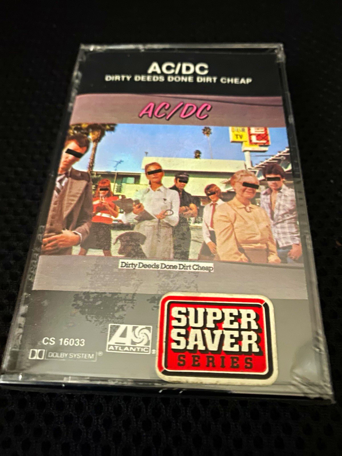 AC/DC-Dirty Deeds Done Dirt Cheap-Cassette-Atlantic CS 16033-Sealed AC/DC-Dirty Deeds Done Dirt Cheap-Cassette-Atlantic CS 16033-Sealed