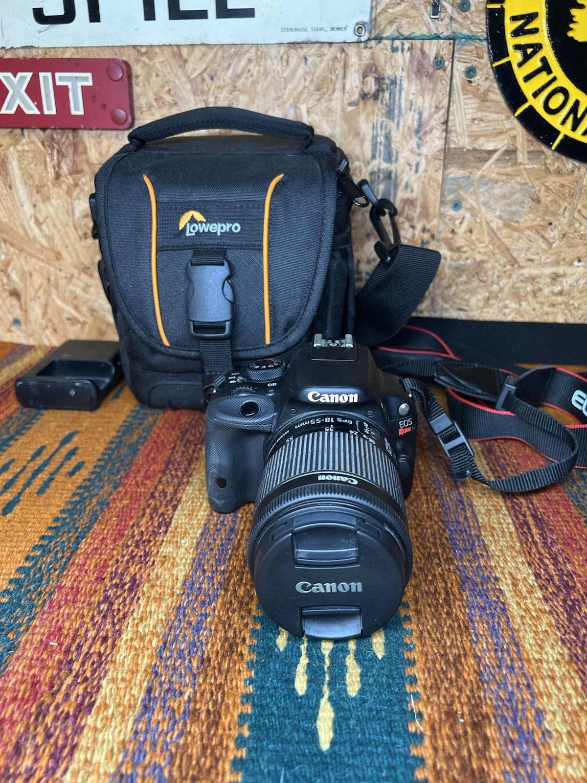 Canon EOS Rebel SL1 18.0MP DSLR Camera with 18-55mm f/3.5-5.6 IS STM Lens