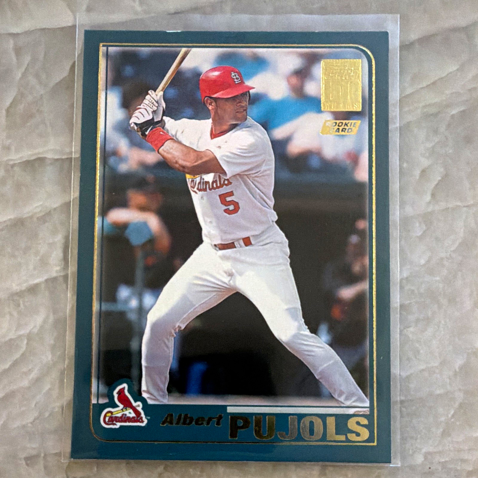 Topps 2001 Traded & Rookies Albert Pujols RC Rookie #T247 St. Louis Cardinals