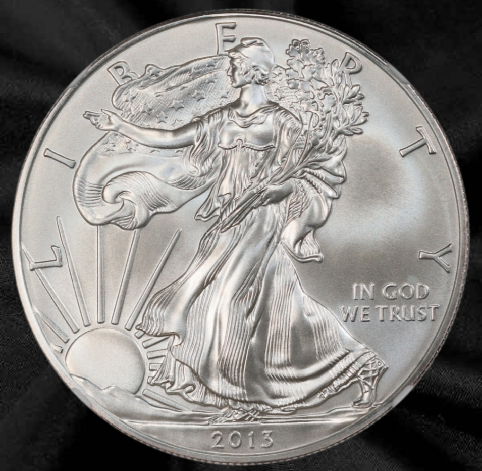 2013 1oz American Sliver Eagle $1 coin Brilliant Uncirculated 2013 1oz American Sliver Eagle $1 coin Brilliant Uncirculated