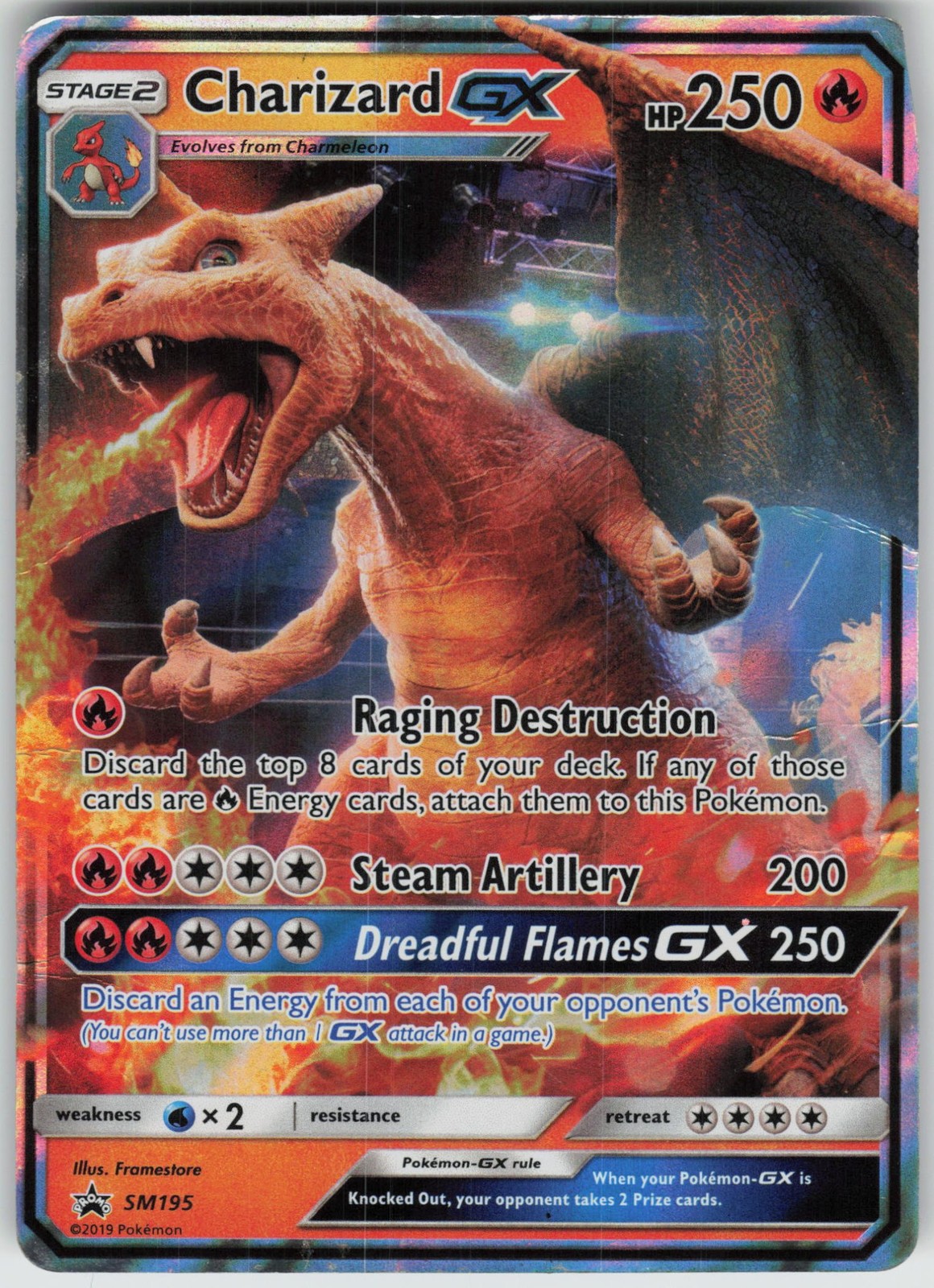 Charizard GX Holofoil SM Promos [SMP - SM195] Pokemon DM