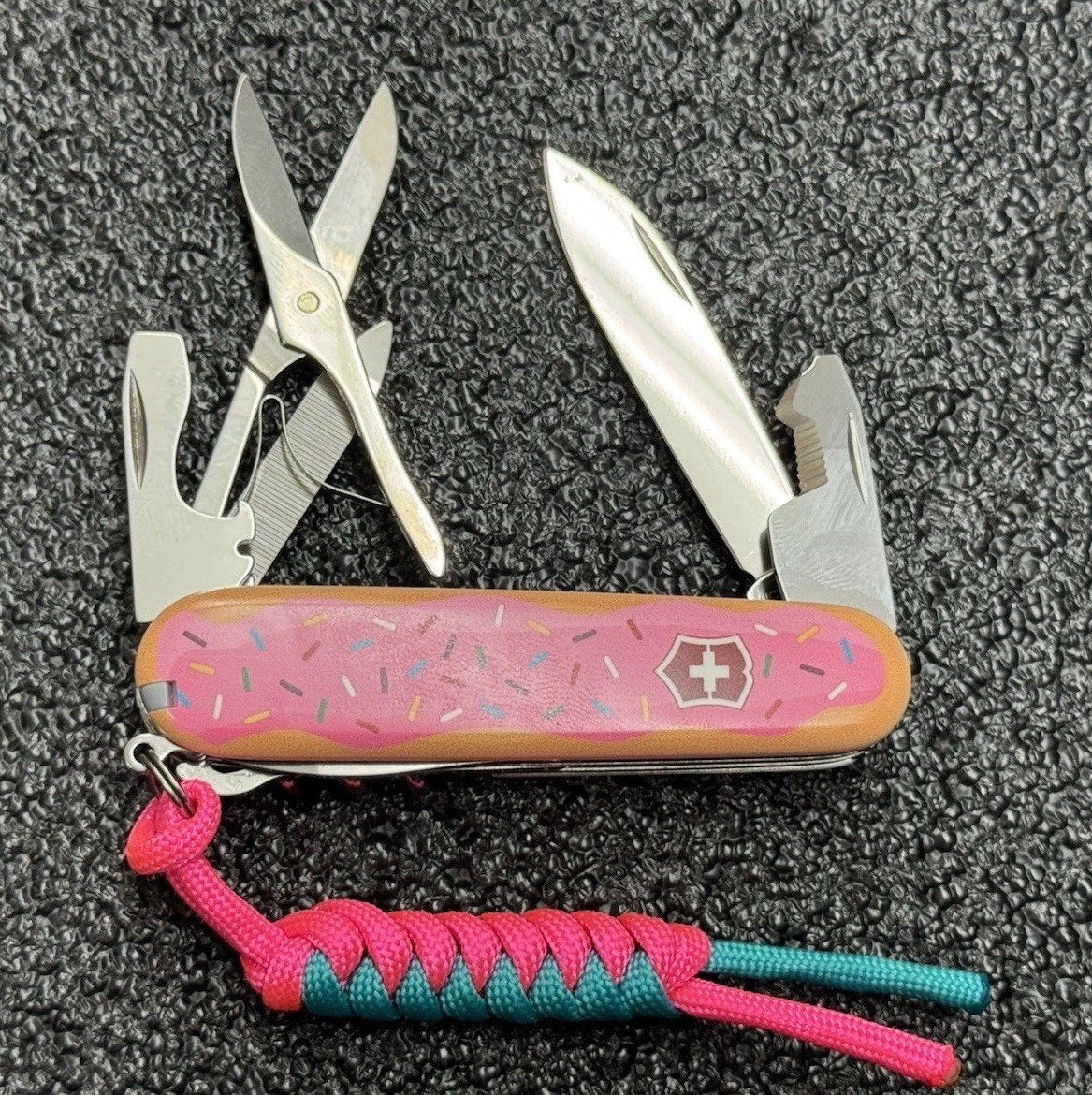 Victorinox Companion Scale Swap w/Dessert Warrior Handles 91mm Swiss Army Knife