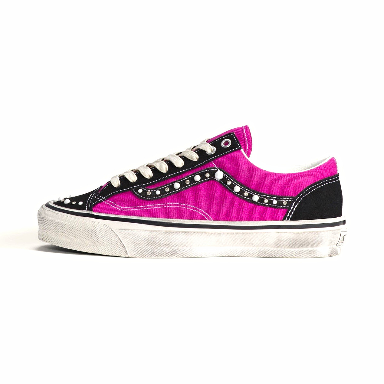 Vans OTW Old Skool 36 Pearlized Pack Pink/Black Skate Shoes US 9 D