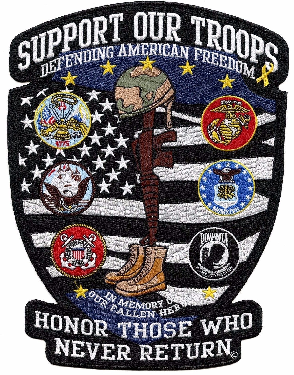 Support Our Troops Patch 12\