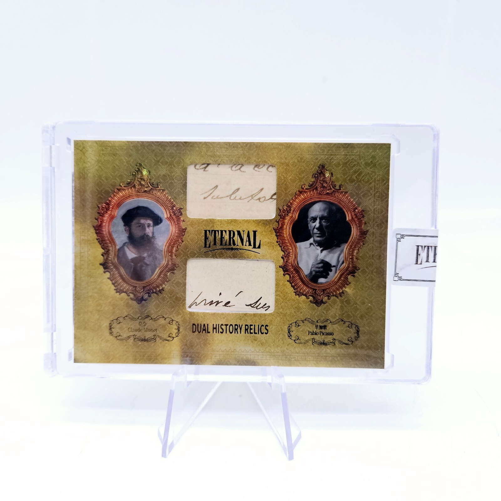 2024 Eternal Cuts Claude Monet Pablo Picasso Double Relic Philosophers /10 2024 Eternal Cuts Claude Monet Pablo Picasso Double Relic Philosophers /10