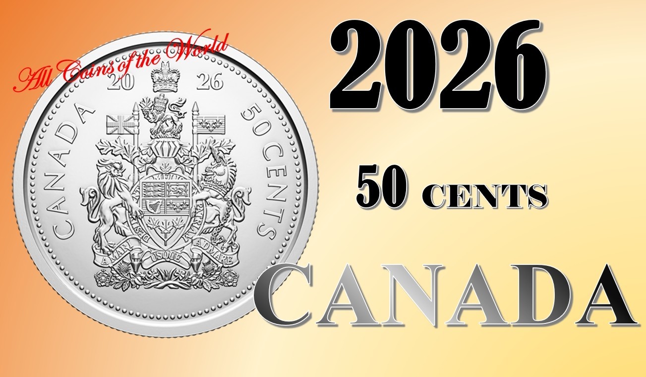 2026 CANADA King Charles III - 50 cent Uncirculated - 1 coin