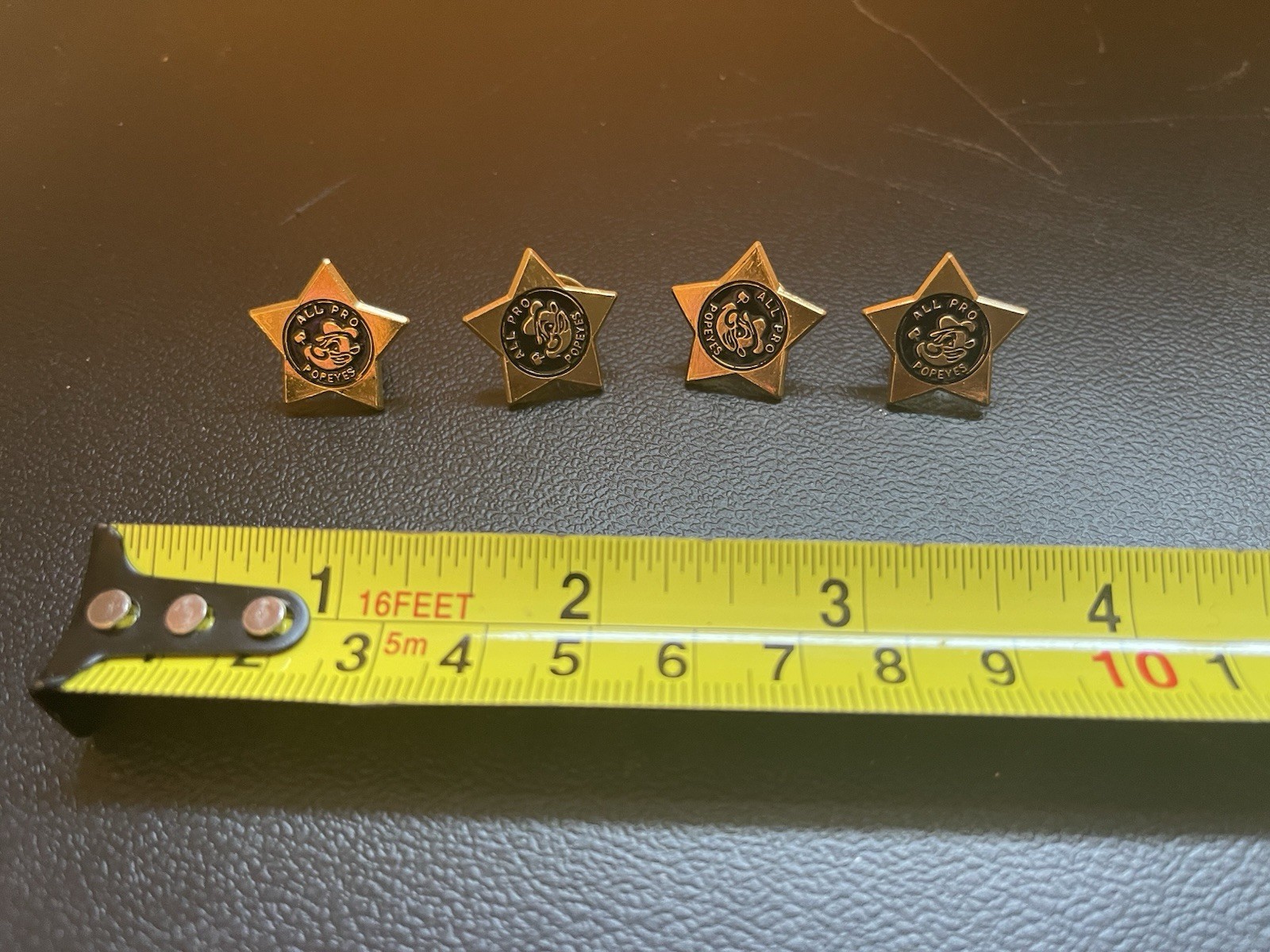 Popeye The Sailor Man VTG Enamel Pin Lot Bundle Stars ⭐️ Gold Popeyes 💪⛵️🥬 Pro