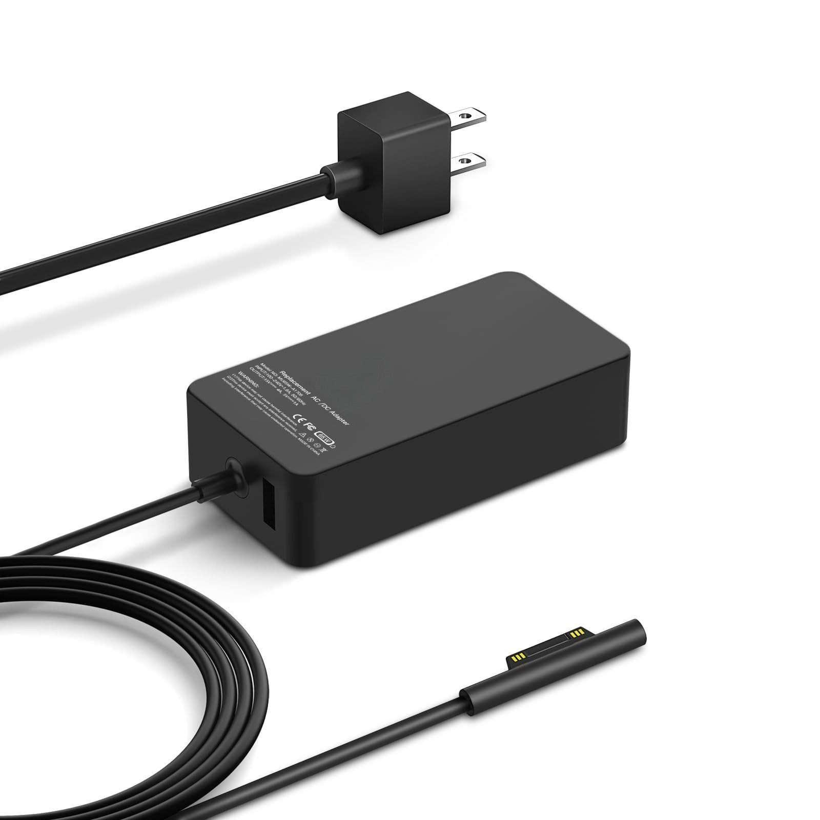 65W Surface Pro  Charger for Microsoft Laptop 9/8/7/6/5/4/3 Surface Book/Go