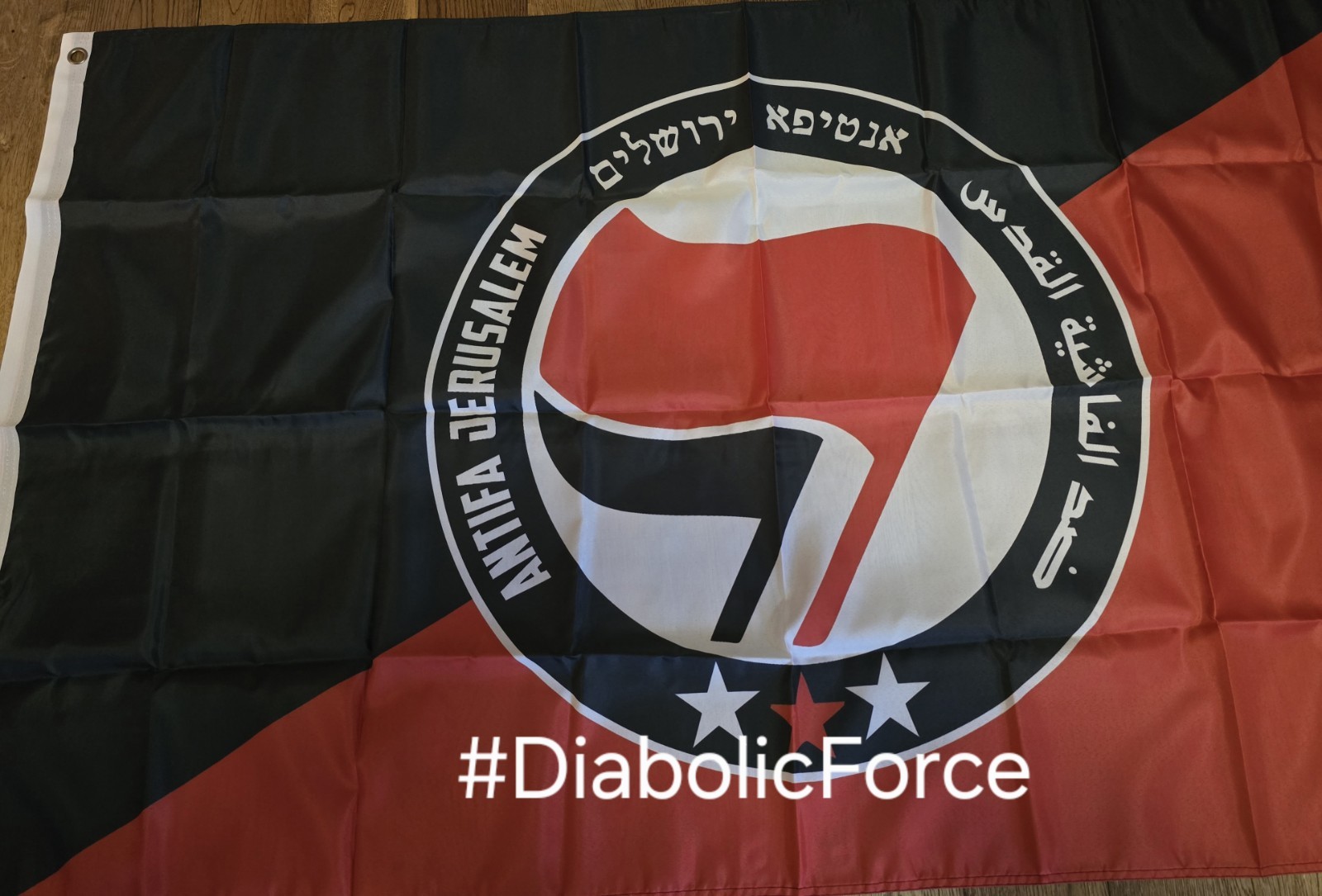 Antifa Jerusalem 3x5Ft Large Flag Free Palestine Gaza Antifascist 