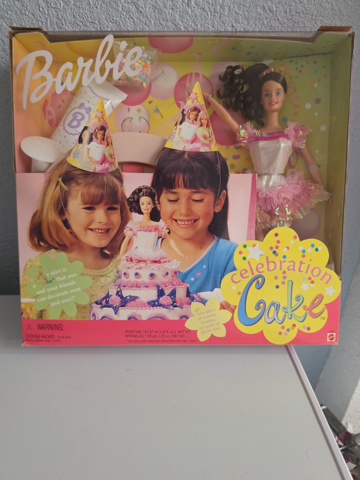 Mattel Celebration Cake Barbie Collector Edition 1998 Fashion Doll 12\