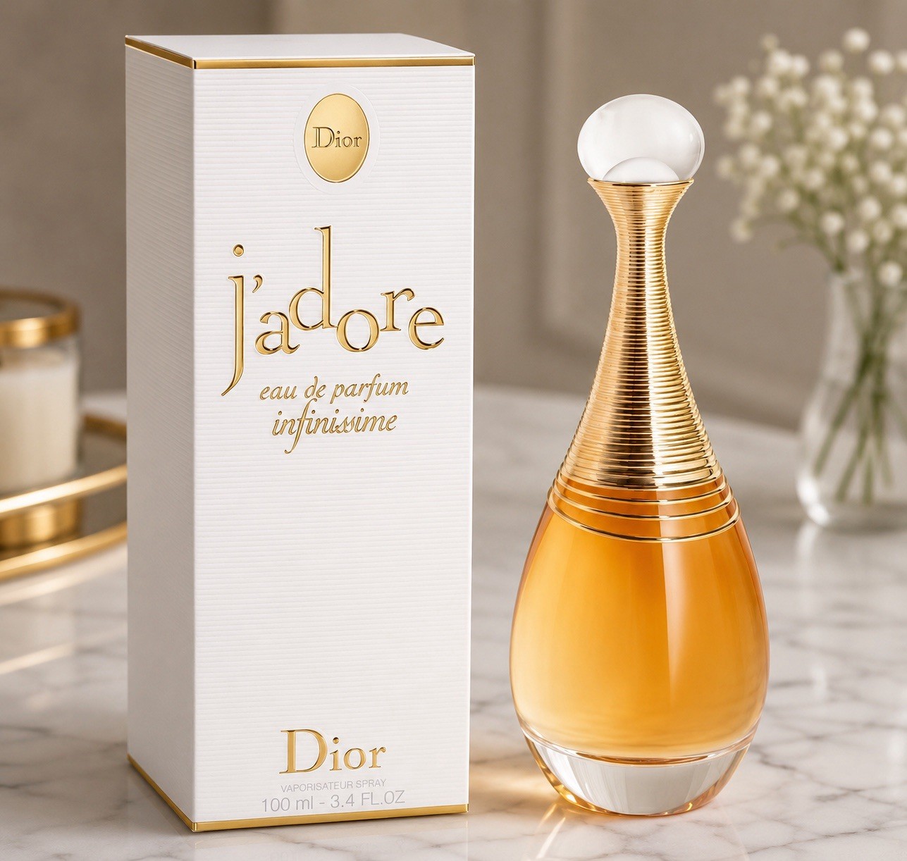 Dior J’adore Infinissime EDP 3.4 oz 100ml Spray Women Perfume New Sealed