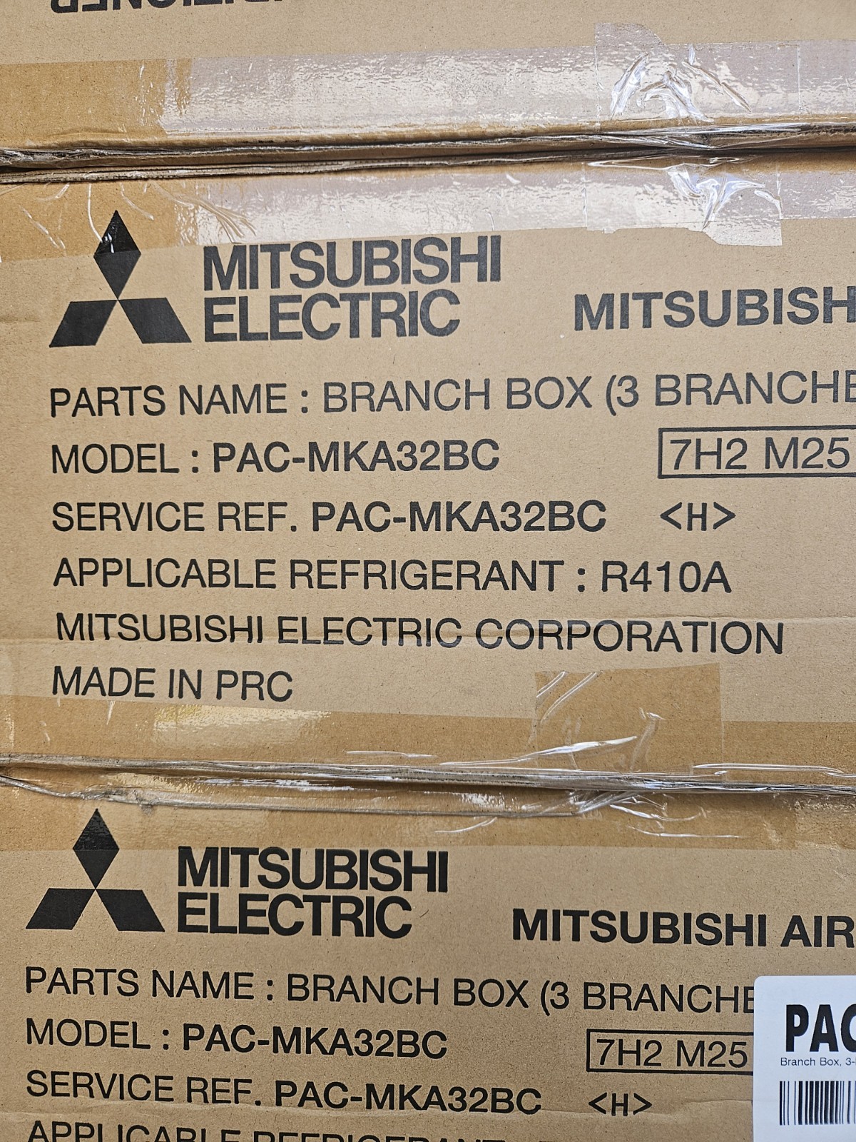 PAC-MKA32BC Mitsubishi 3 Port Branch Box 410a Mxz Multi Zone PAC-MKA32BC Mitsubishi 3 Port Branch Box 410a Mxz Multi Zone