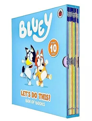 Bluey Let\'s Do This 10 Books Collection Paperback Box Set - Ages 3-6 - By Bluey