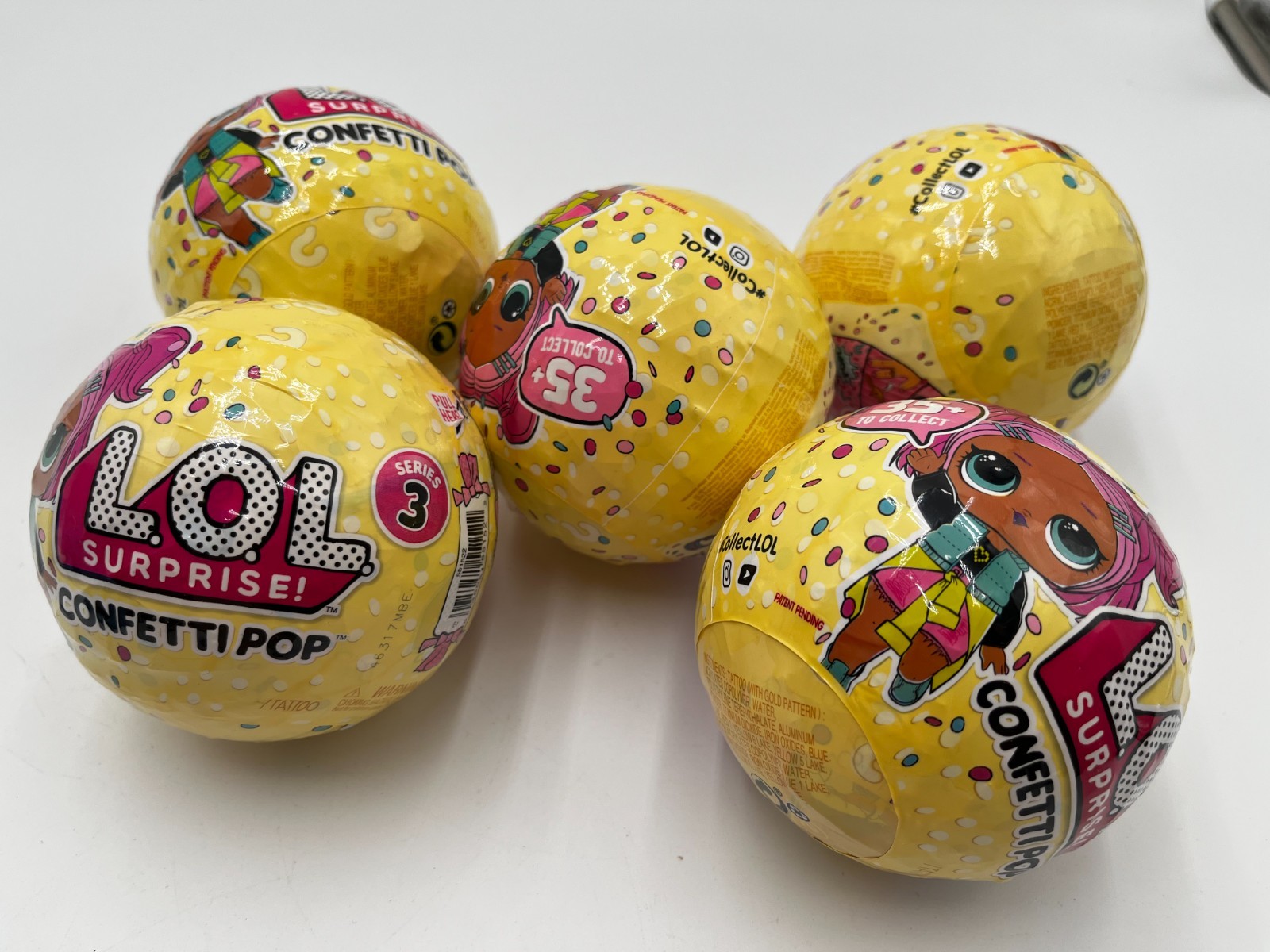 LOL Surprise ORIGINAL Confetti Pop Series 3 Wave 1 Brand New Authentic lol LOL Surprise ORIGINAL Confetti Pop Series 3 Wave 1 Brand New Authentic lol
