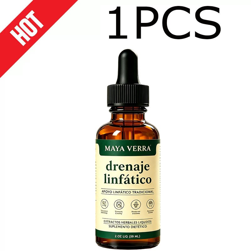 3X Mayaverra Lymphatic Drainage Drops,Natural Original