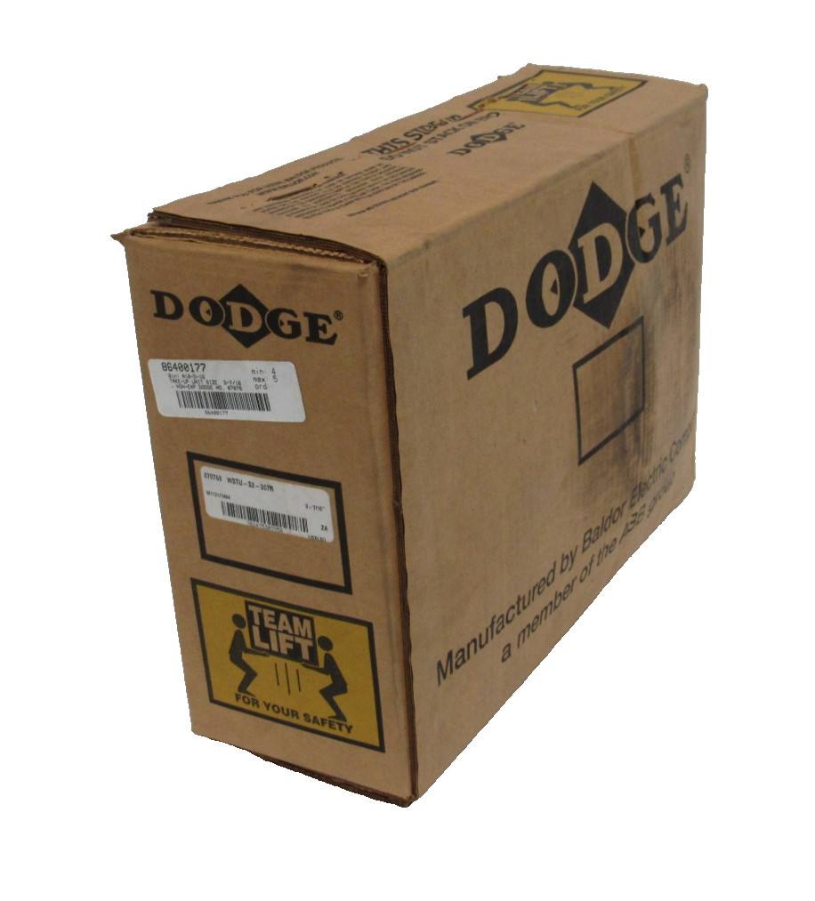 NEW DODGE 070768 TAKE-UP BALL BEARING 3-7/16\