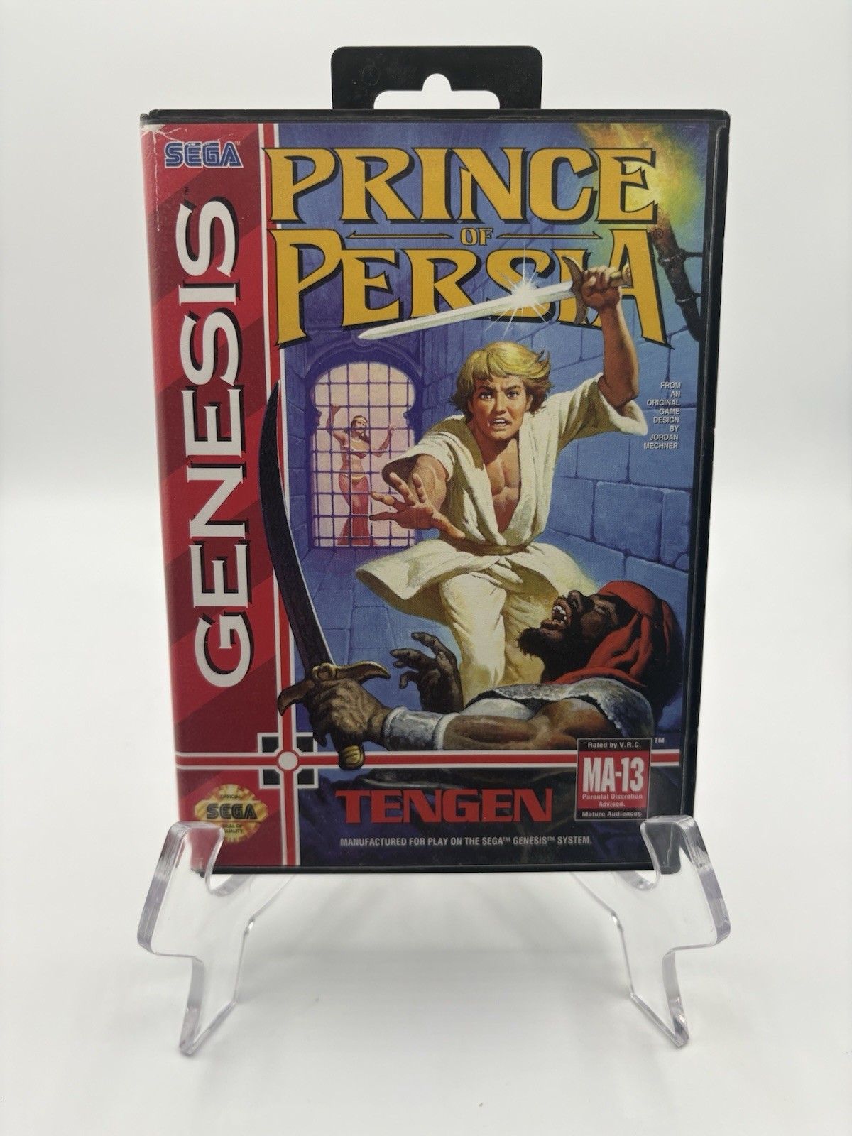 Prince of Persia (Sega Genesis, 1993) CIB Complete w/ Manual Tested Prince of Persia (Sega Genesis, 1993) CIB Complete w/ Manual Tested