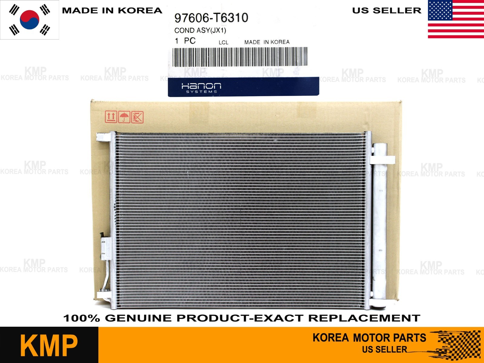 OEM✅ HANON A/C Condenser for 2021-2026 Genesis GV80 3.5L 97606-T6310