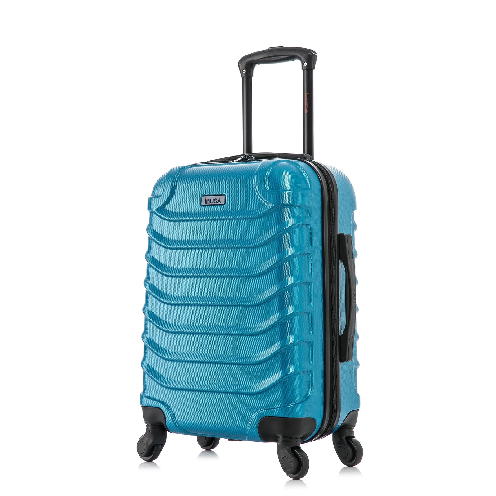 24in Endurance Hardside Lightweight Luggage Spinner Wheels Handle Trolley Teal